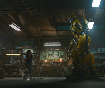 Une scène du film Bumblebee