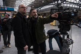 Sur le plateau du film Haywire Sur le plateau du film Haywire