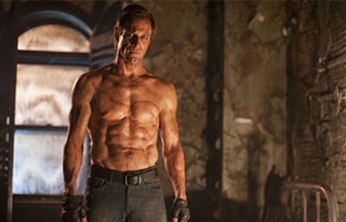 Une scène du film I, Frankenstein