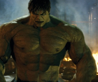 Scène du film The Incredible Hulk
