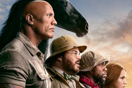 Affiche du film Jumanji: The Next Level Affiche du film Jumanji: The Next Level
