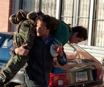 Une scène du film The Last Stand