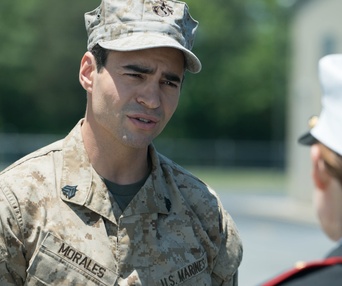 Une scène du film Megan Leavey