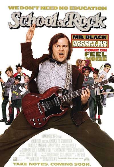 Affiche du film The School of Rock