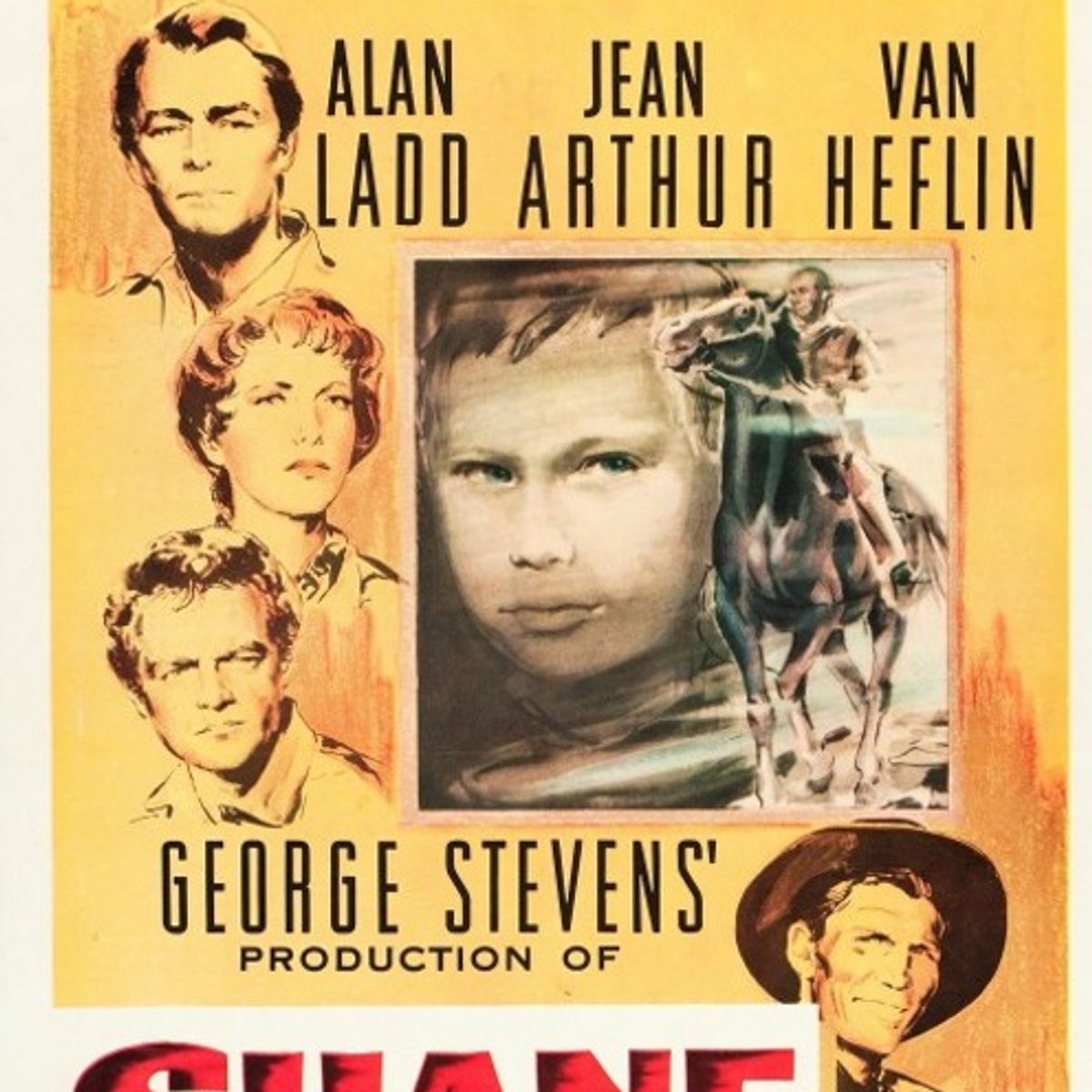 Affiche du film Shane