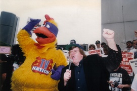 Scène du film Michael Moore : Ange ou démon?