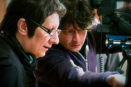 Sur le plateau du film Triptyque