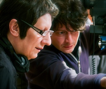 Sur le plateau du film Triptyque