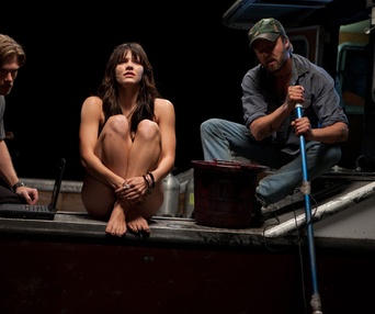 Une scène du film Shark Night 3D