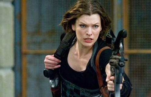 Milla  Jovovich dans le film Resident Evil: Afterlife