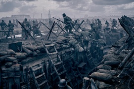 Une scène du film All Quiet on the Western Front Une scène du film All Quiet on the Western Front