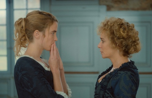 Une scène du film Portrait de la jeune fille en feu