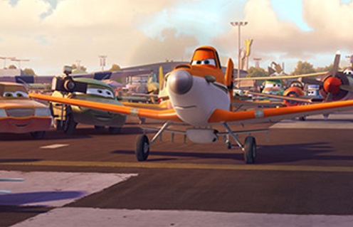 Une scène du film Planes