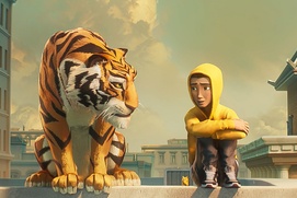 Une scène du film The Tiger's Apprentice