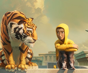 Une scène du film The Tiger's Apprentice