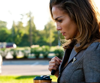 Une scène du film Parker