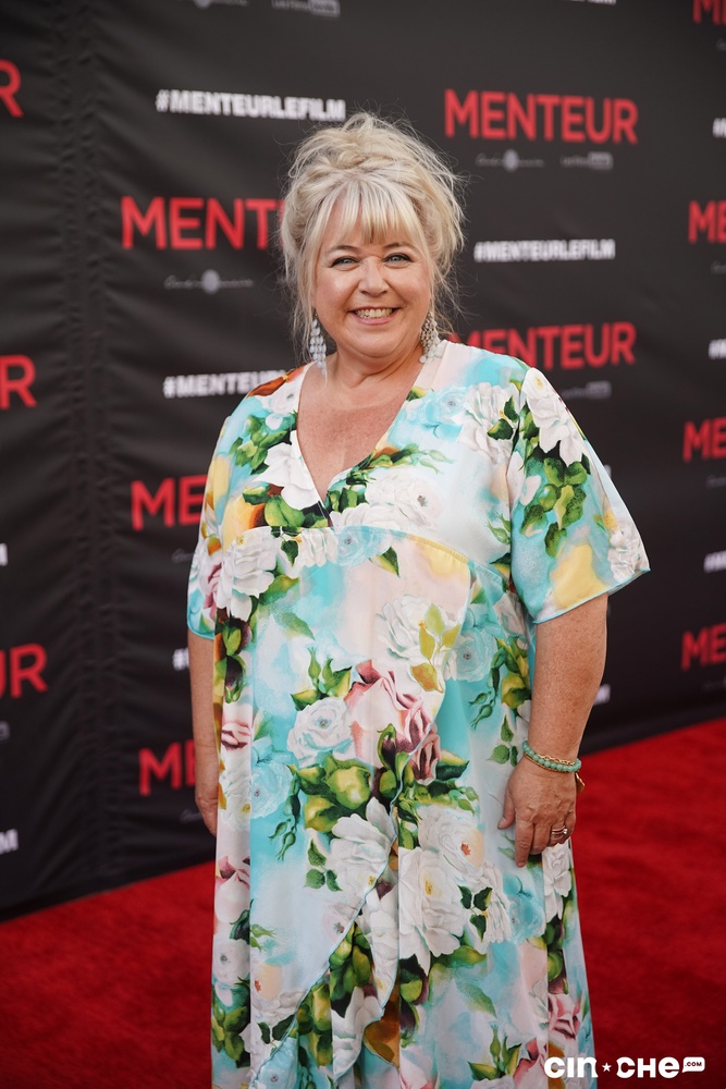 Sur le tapis rouge du film Menteur