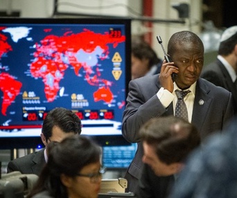 Une scène du film World War Z