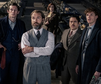 Une scène du film Fantastic Beasts: The Secrets of Dumbledore