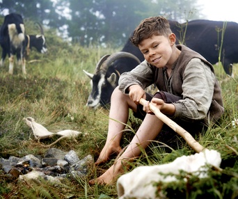 Une scène du film Heidi