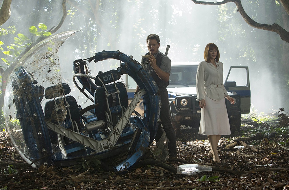 Une scène du film Jurassic World