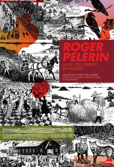 Affiche du film Roger Pelerin, là où l'on s'arrête en passant