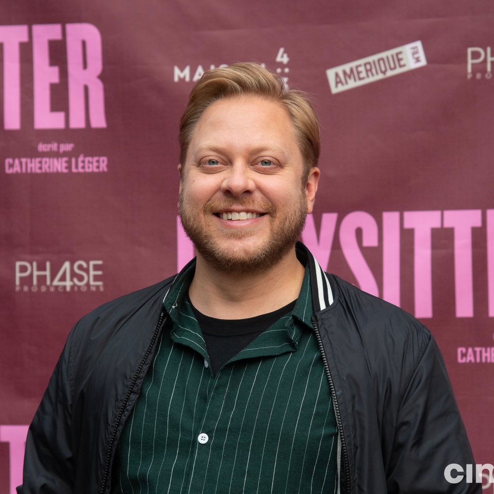 Sur le tapis rouge du film Babysitter