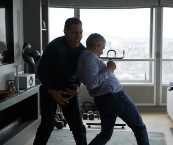 Une scène du film Les miens