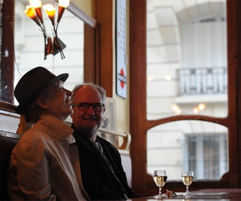 Une scène du film Le Week-End