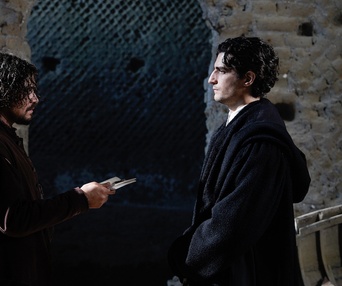 Une scène du film Caravage