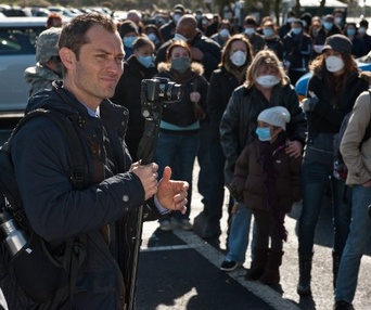 Une scène du film Contagion