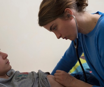 Une scène du film La fille inconnue
