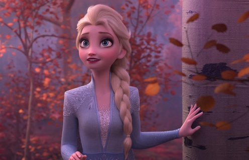 Une scène du film Frozen 2