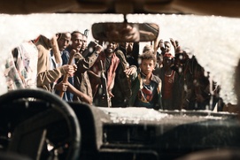 Une scène du film Petit pays