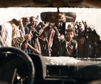 Une scène du film Petit pays