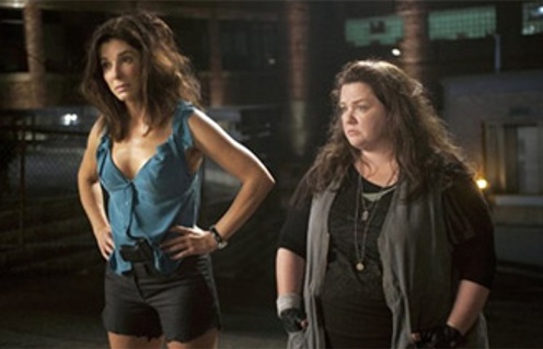 Sandra Bullock et Melissa McCarthy dans The Heat