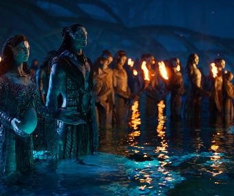 Une scène du film Avatar: The Way of Water