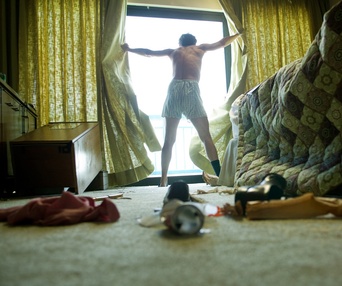 Une scène du film The Rum Diary