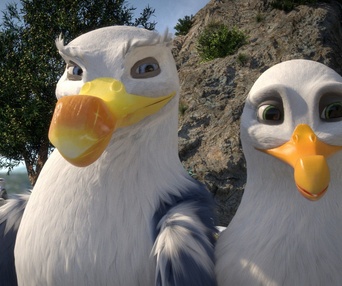 Une scène du film Manou the Swift