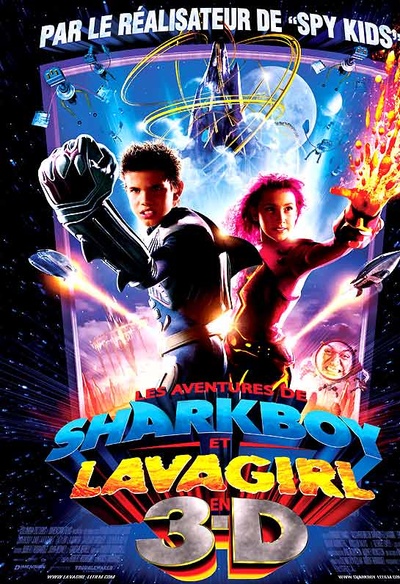 Affiche du film Les aventures de Sharkboy et Lavagirl