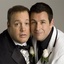 Adam Sandler et Kevin James dans le film I Now Pronounce You Chuck & Larry