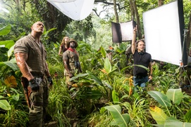 Une scène du film Jumanji: Welcome to the Jungle Une scène du film Jumanji: Welcome to the Jungle