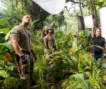 Une scène du film  Jumanji: Welcome to the Jungle