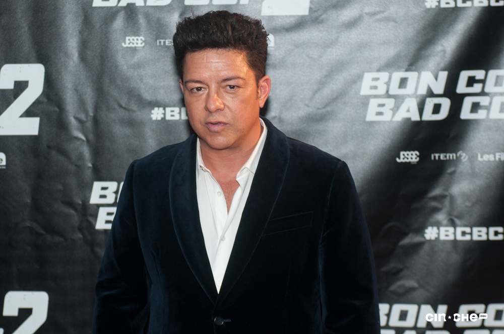 Sur le tapis rouge du film Bon Cop Bad Cop 2