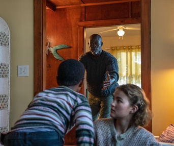 Une scène du film A Quiet Place Part II