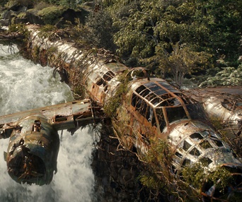 Une scène du film Tomb Raider