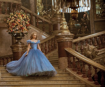Une scène du film Cinderella