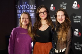 Première du spectacle Le fantôme de l'opéra à Montréal