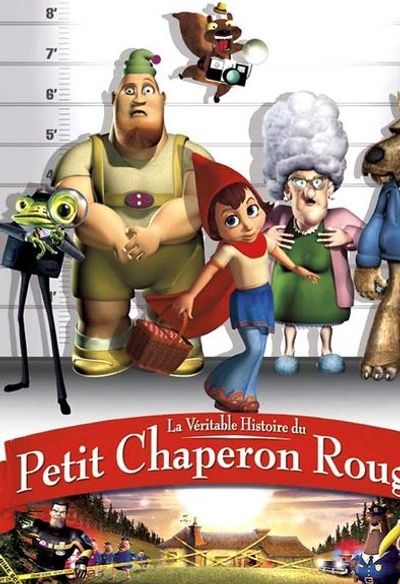 Affiche du film La véritable histoire du petit chaperon rouge