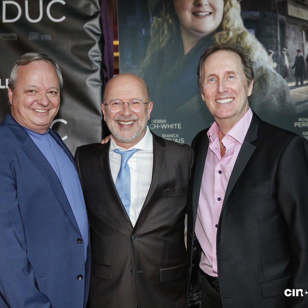 Sur le tapis rouge du film Le Bolduc